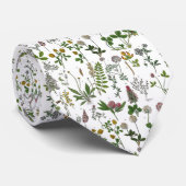 Phantastische botanische Krawatte (Gerollt)