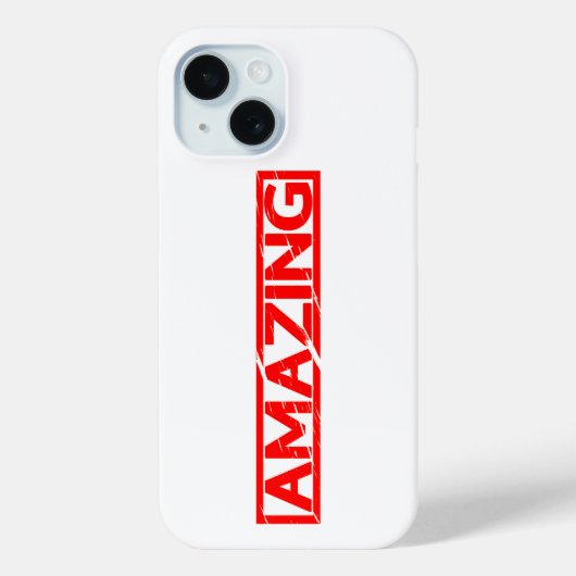 Phantastische Briefmarke Case-Mate iPhone Hülle (Rückseite)