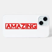 Phantastische Briefmarke Case-Mate iPhone Hülle (Rückseite (Horizontal))