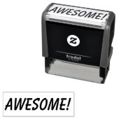 Phantastische Briefmarke Typografie Permastempel (Beispiel)