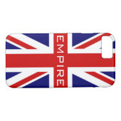 Phantastische britische Flagge EMPIRE Case-Mate iPhone Hülle (Rückseite (Horizontal))
