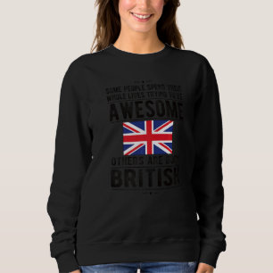 Phantastische britische Flagge Großbritannien Brit Sweatshirt