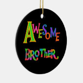 Phantastische Bruder T - Shirt und Geschenke Keramikornament (Rechts)