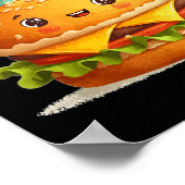 Phantastische Burger-Freiheitskostüme für US-ameri Poster (Ecke)