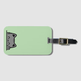 Phantastische Cat-Silhouette Gepäckanhänger