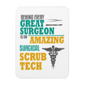 Phantastische Chirurgische Untersuchung Tech Funny Magnet (Vertikal)