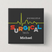 Phantastische Chirurgische Woche Button (Vorderseite)