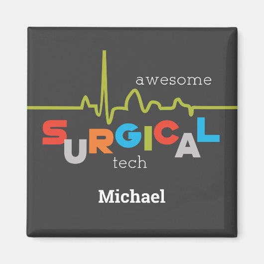 Phantastische Chirurgische Woche Magnet (Vorne)