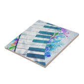 Phantastische coole kreisförmige Klavierhalleffekt Fliese (Seite)