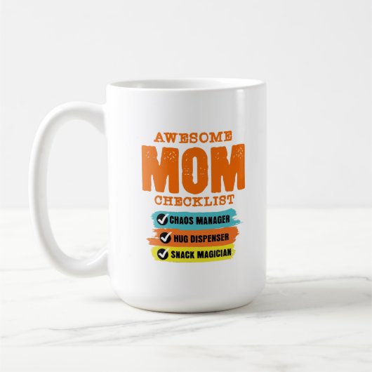 Phantastische Coole Mama Kaffeetasse (Links)