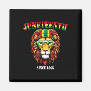 Phantastische Coole Schwarzgeschichte im Lion June Magnet