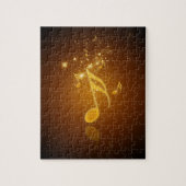 Phantastische coole trendglühende Semiquaver-Musik Puzzle (Vertikal)