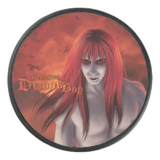 Phantastische Dämonendämmerung Eishockey Puck