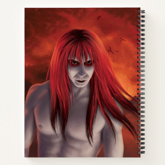 Phantastische Dämonendämmerung Notizblock (Rückseite)