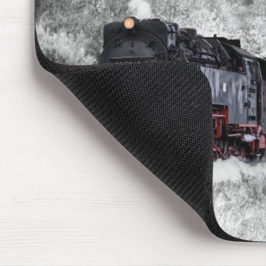 Phantastische Dampflokomotive Mousepad (Ecke)