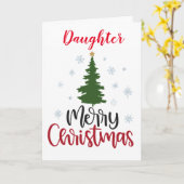 PHANTASTISCHE DAUGHT bei **CHRISTMAS** Karte (Gelbe Blume)