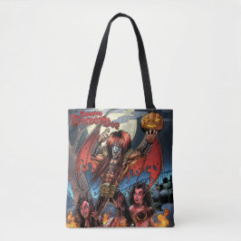 Phantastische Demon Boy Art Tote Tasche