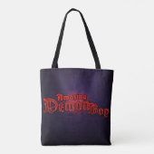 Phantastische Demon Boy Art Tote Tasche (Rückseite)