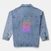 Phantastische Denim Jacket (Jean Jacket) Jeansjacke (Rückseite)