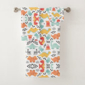 Phantastische Dinosaurier Badhandtuch Set (Insitu)