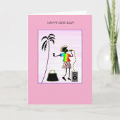 Phantastische DJ Music Star Geburtstag Karte (Vorderseite)