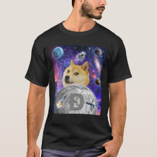 Phantastische Doge - Meme Shiba in den Mond funny  T-Shirt
