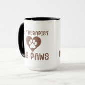 Phantastische Doggo-Tasse Tasse (Vorderseite Links)