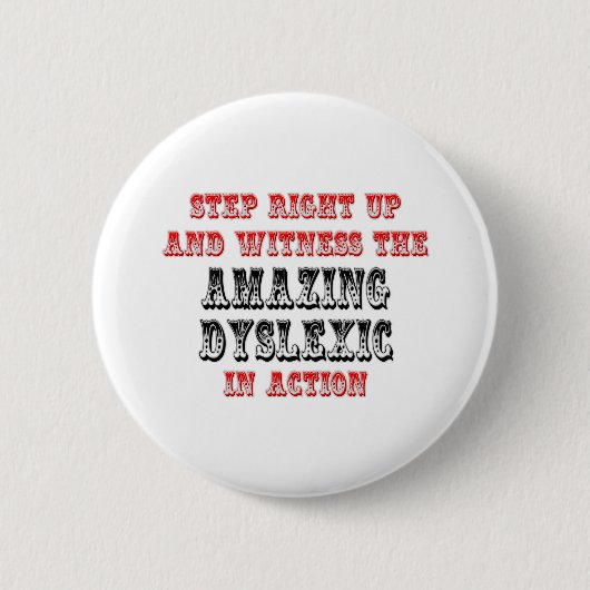 Phantastische Dyslexie Button (Vorderseite)