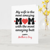 Phantastische Ehefrau Phantastischer Hintern, Feie Karte (Gelbe Blume)