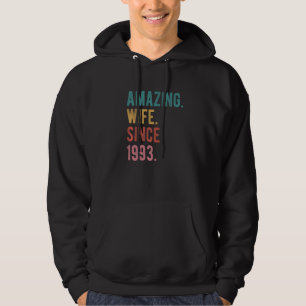 Phantastische Ehefrau Seit 1993 29. Hochzeitstag H Hoodie