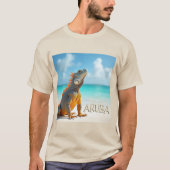 Phantastische Eidechsen aus Aruba und Curacao T-Shirt (Vorderseite)