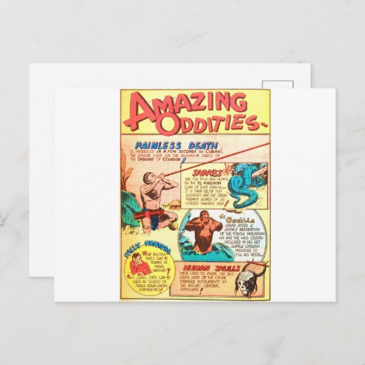 Phantastische Eigenschaften Postkarte (Vorne/Hinten)