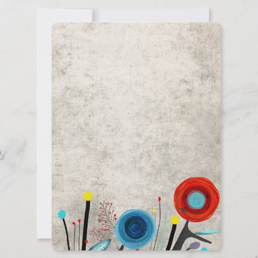 Phantastische Einladung zur Hochzeit Rupydetequila (Rückseite)