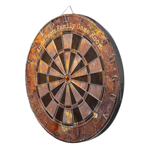 Phantastische eiserne benutzerdefinierte Meldung Dartscheibe (Vorderseite rechts)