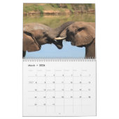 Phantastische Elefanten 2026 Kalender (Mär 2026)