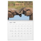 Phantastische Elefanten 2026 Kalender (Mär 2027)