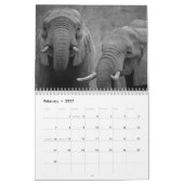 Phantastische Elefanten 2026 Kalender (Feb 2027)