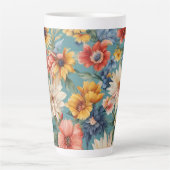 Phantastische elegante sanfte Sommer-Blume Milchtasse (Vorderseite)