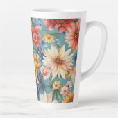 Phantastische elegante sanfte Sommer-Blume Milchtasse (Rechts)