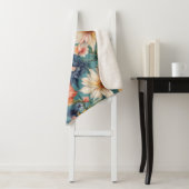 Phantastische elegante sanfte Sommer-Blume Sherpadecke (Beispiel)