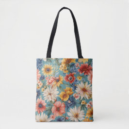 Phantastische elegante sanfte Sommer-Blume Tasche