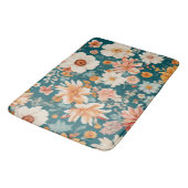 Phantastische empfindliche Blume Badematte (Schrägansicht)