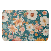 Phantastische empfindliche Blume Badematte (Vorderseite)