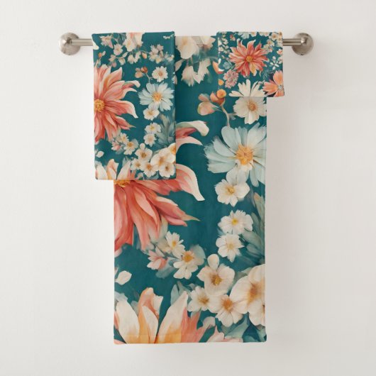Phantastische empfindliche Blume Badhandtuch Set (Insitu)