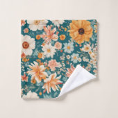 Phantastische empfindliche Blume Badhandtuch Set (Waschlappen)