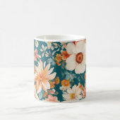 Phantastische empfindliche Blume Kaffeetasse (Mittel)