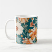 Phantastische empfindliche Blume Kaffeetasse (Links)