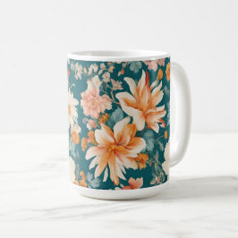 Phantastische empfindliche Blume Kaffeetasse
