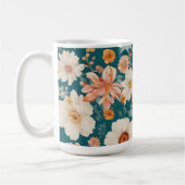 Phantastische empfindliche Blume Kaffeetasse (Links)