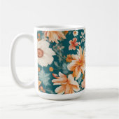 Phantastische empfindliche Blume Kaffeetasse (Links)